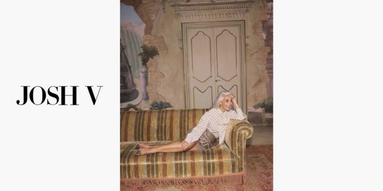 Milva x JOSH V: campagna autunnale - l'eleganza incontra l'alta moda
