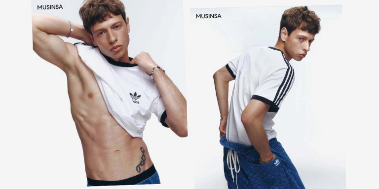 Modella in Corea del Sud: Mathis scatta per Adidas x MUSINSA a Seul